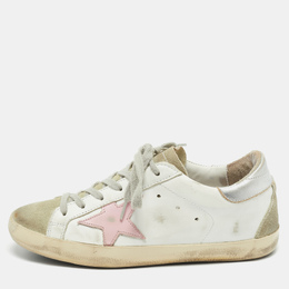 Golden Goose: Белые кроссовки  Super Star