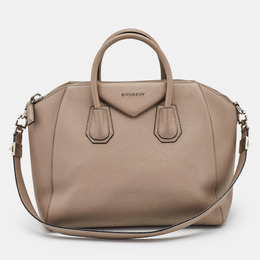 Givenchy: Бежевая сумка  Antigona