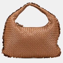 Bottega Veneta: Коричневая сумка  Intrecciato
