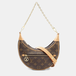 Louis Vuitton: Коричневая сумка 
