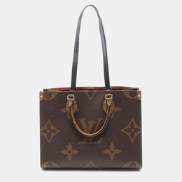 Louis Vuitton: Коричневая сумка-шоппер 