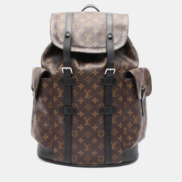 Louis Vuitton: Коричневый рюкзак 