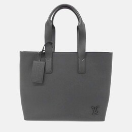 Louis Vuitton: Чёрная сумка-шоппер 