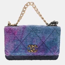 Chanel: Фиолетовая сумка 