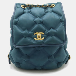 Chanel: Голубой рюкзак 