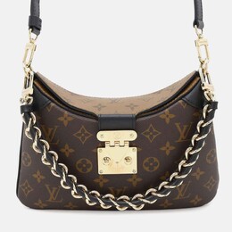 Louis Vuitton: Коричневая сумка 