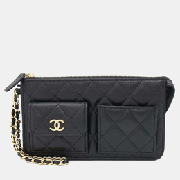 Chanel: Чёрный кошелёк 