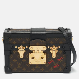 Louis Vuitton: Коричневая сумка 