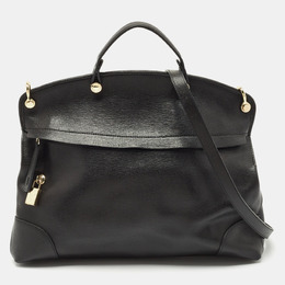 Furla: Чёрная сумка  Piper