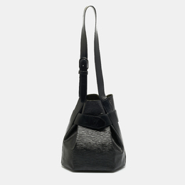Louis Vuitton: Чёрная сумка  Épi