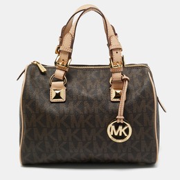 MICHAEL Michael Kors: Коричневая сумка 