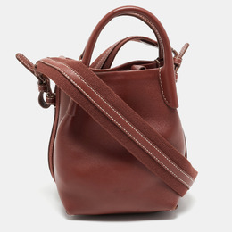 Loro Piana: Коричневая сумка 