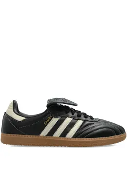 adidas: Чёрные кроссовки  Samba