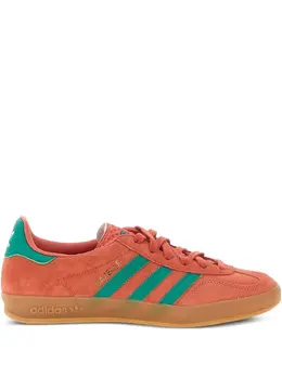 adidas: Зелёные кроссовки  Gazelle