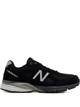 New Balance: Чёрные кроссовки  990