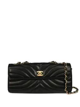 CHANEL Pre-Owned: Чёрная сумка 