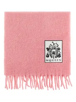 Alexander McQueen: Розовый шарф 
