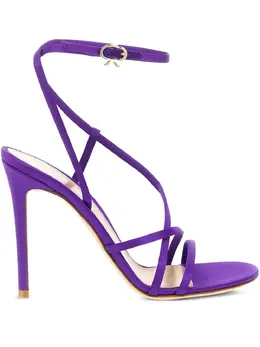 Gianvito Rossi: Фиолетовые сандалии 
