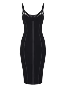 Elisabetta Franchi: Платье на бретельках 