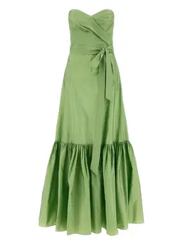 Max Mara: Зелёное платье 