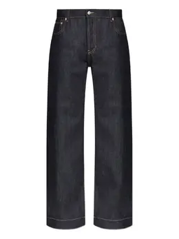 Alexander McQueen: Голубые джинсы 
