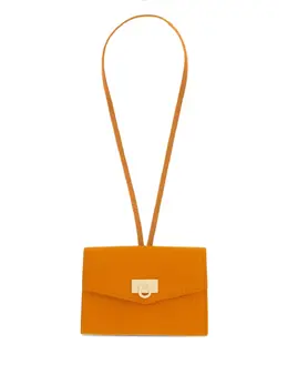 Ferragamo: Яркий картхолдер  Gancini