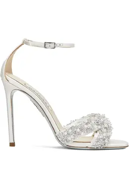 Aquazzura: Белые сандалии 