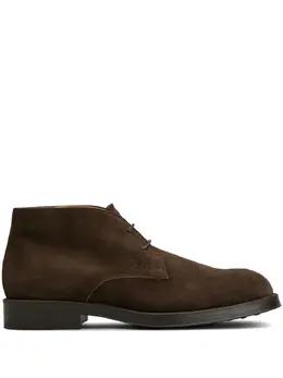Tod's: Коричневые ботинки 