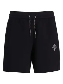 Armani Exchange: Чёрные шорты 