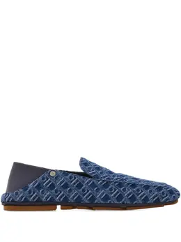 Ferragamo: Голубые туфли 