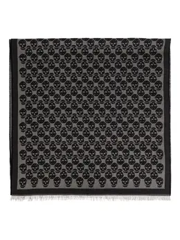 Alexander McQueen: Шарф  Skull