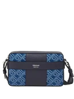 Ferragamo: Синяя сумка 