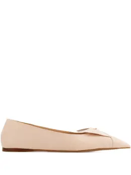 Ferragamo: Розовые балетки 