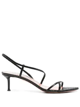 Aquazzura: Чёрные сандалии 