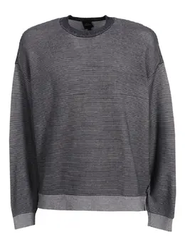 Armani Exchange: Чёрный свитер 