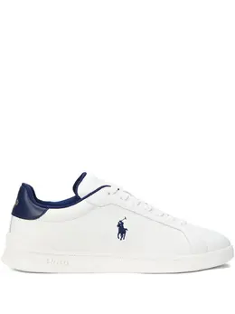 Polo Ralph Lauren: Белые кроссовки 