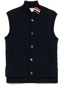 Thom Browne: Жилет  RWB в полоску