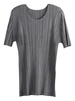 Pleats Please Issey Miyake: Топ с коротким рукавом 