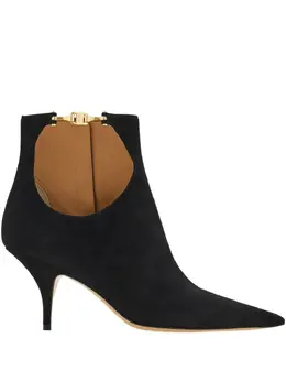 Ferragamo: Чёрные ботинки 
