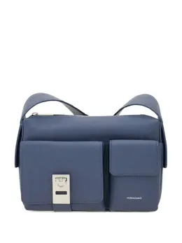 Ferragamo: Синяя сумка 