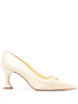 Manolo Blahnik: Бежевые туфли 