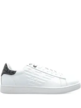 Ea7 Emporio Armani: Белые кроссовки 