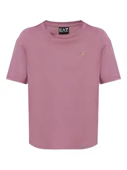 Ea7 Emporio Armani: Светлая футболка 