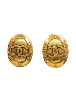 CHANEL Pre-Owned: Серьги 
