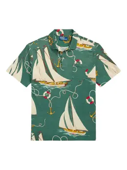 Polo Ralph Lauren: Поло с принтом 