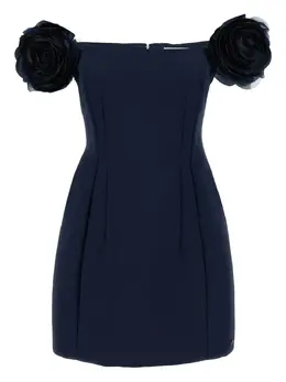 Elisabetta Franchi: Платье с открытыми плечами 