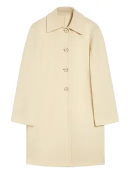 Jil Sander: Пальто из шерсти 