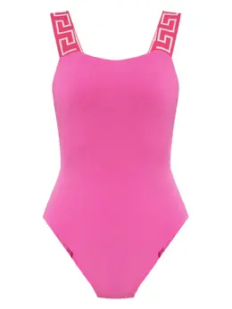 Versace: Розовый боди 