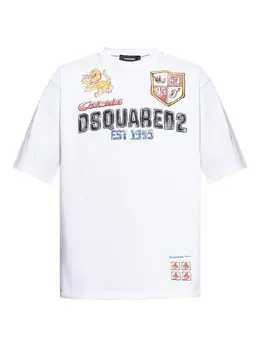 DSQUARED2: Футболка с принтом 