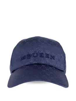 Alexander McQueen: Синяя кепка  Skull